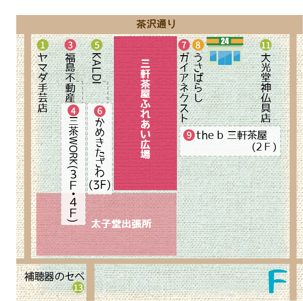 エリアF